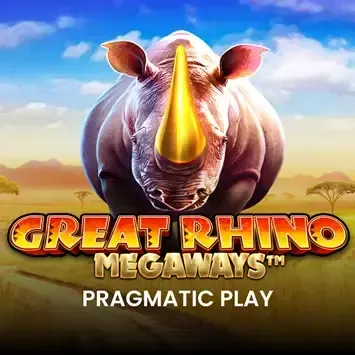 Permainan kasino Volatiliti Tinggi Great Rhino Megaways di Ruby Fortune