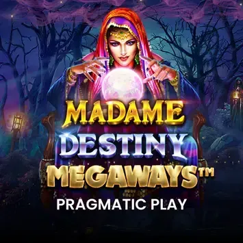 Permainan kasino Volatiliti Tinggi Madame Destiny Megaways di Ruby Fortune